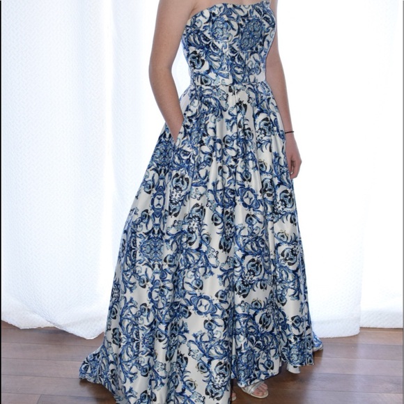 Ball Gown Prom Dress - Picture 2 of 3